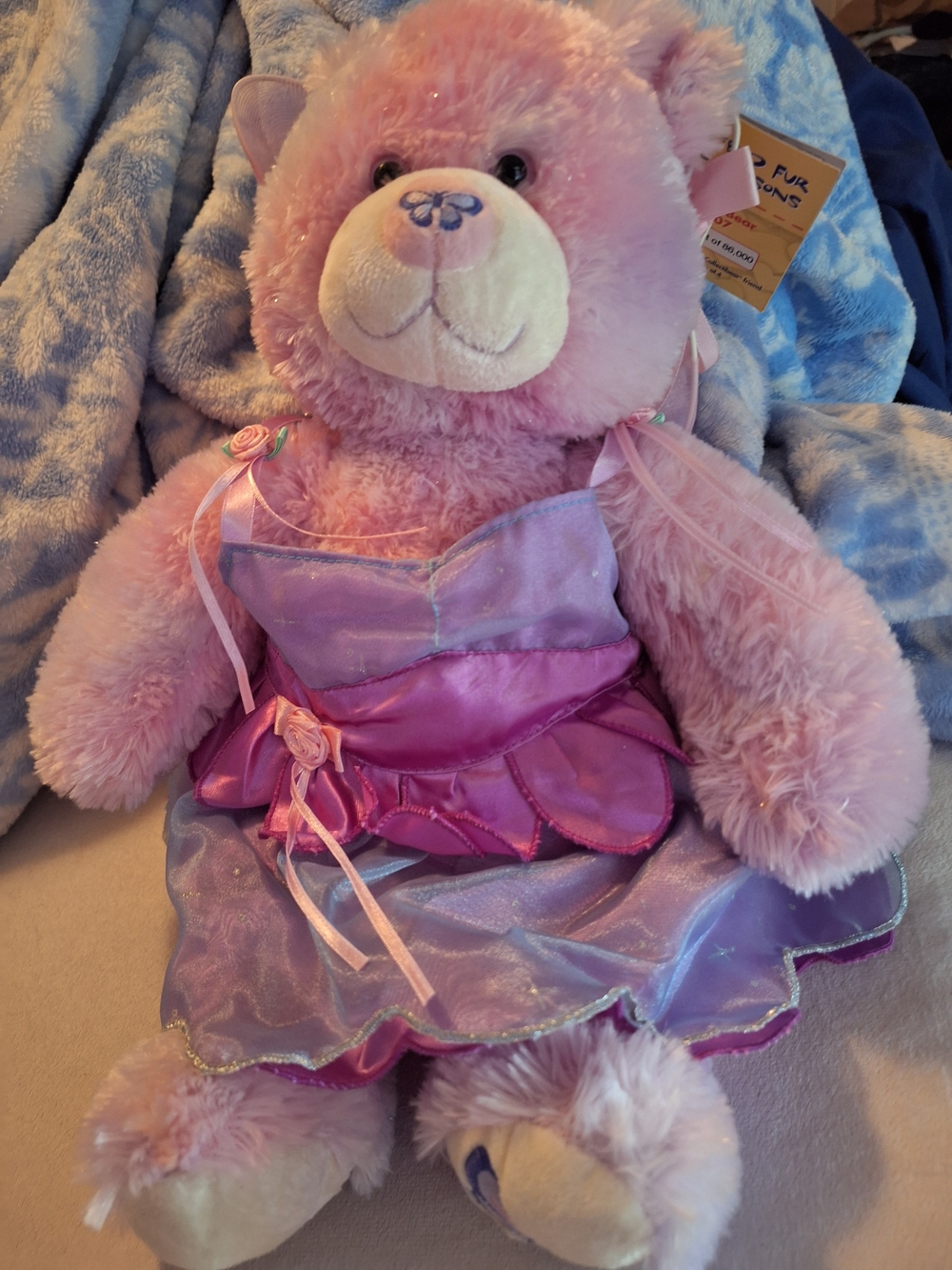 Pink Plush 2007 Spring Bear - Soft Kids Toy